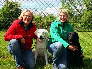 Kirsten & "Pelle" + Marret & "Fiete"